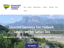 Tablet Screenshot of geospatial-research.com